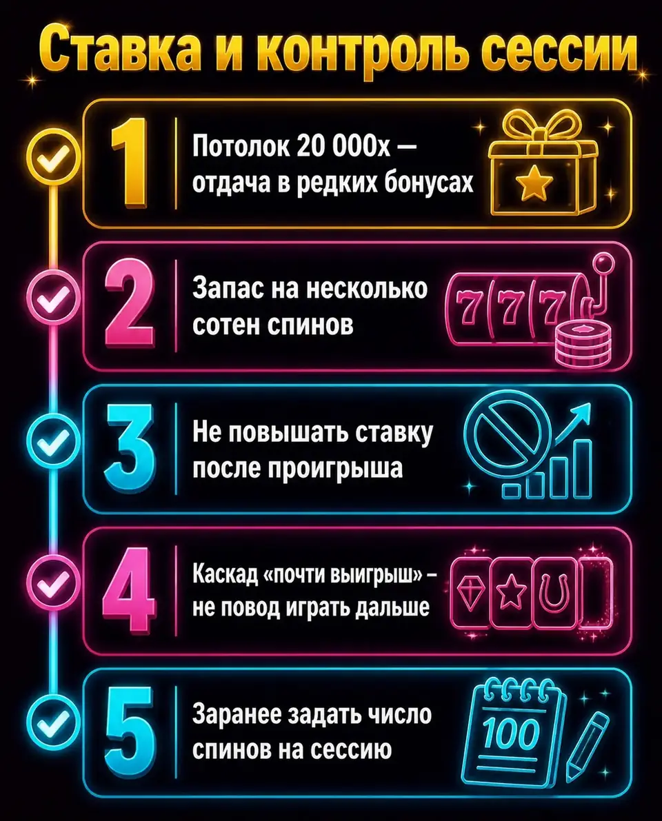 Чек-лист ставки и контроля в Big Bass Hold & Spinner Megaways