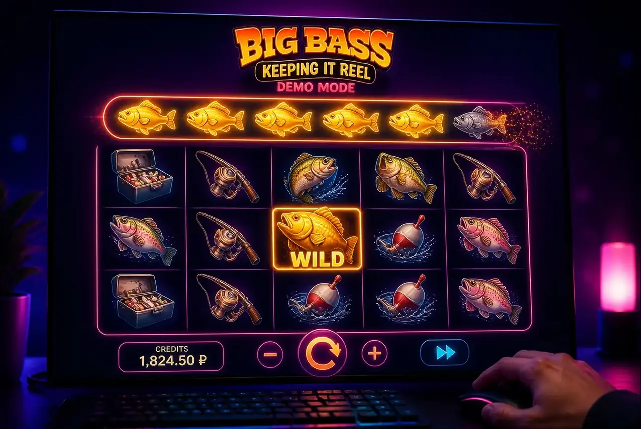 Демо Big Bass – Keeping it Reel: призовой банк над барабанами