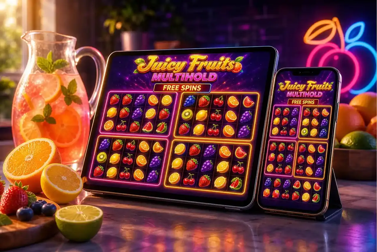 Планшет и телефон с четырьмя полями Juicy Fruits Multihold