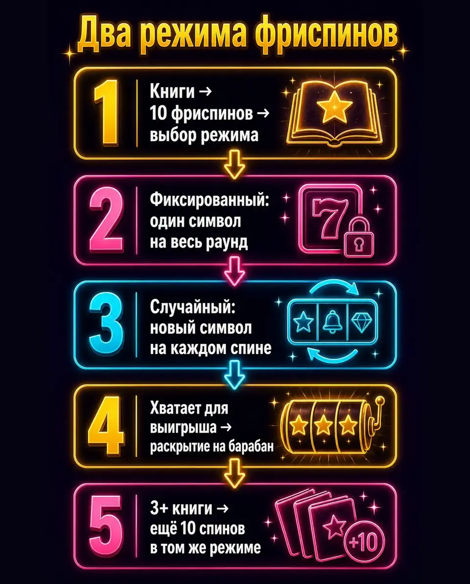 Схема двух режимов фриспинов Kingdom of The Dead
